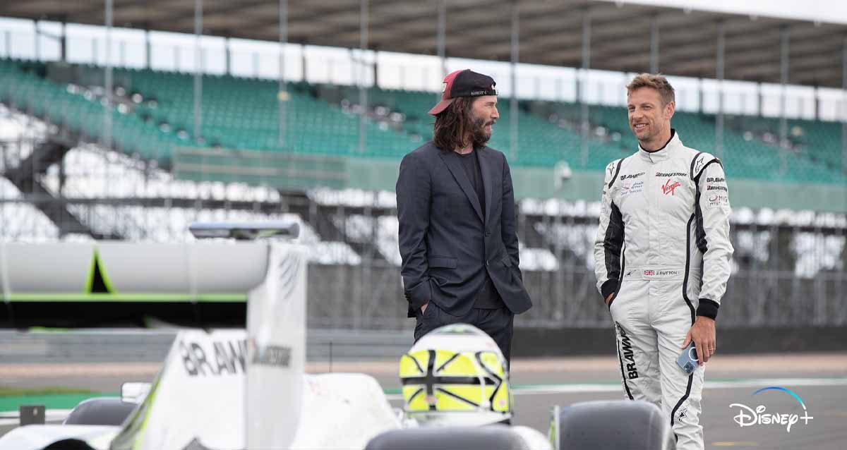 Keanu Reeves'li Formula 1