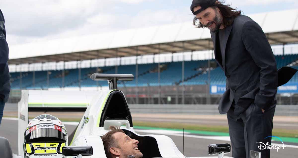 Keanu Reeves'li Formula 1
