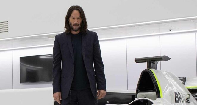 Keanu Reeves'li Formula 1 