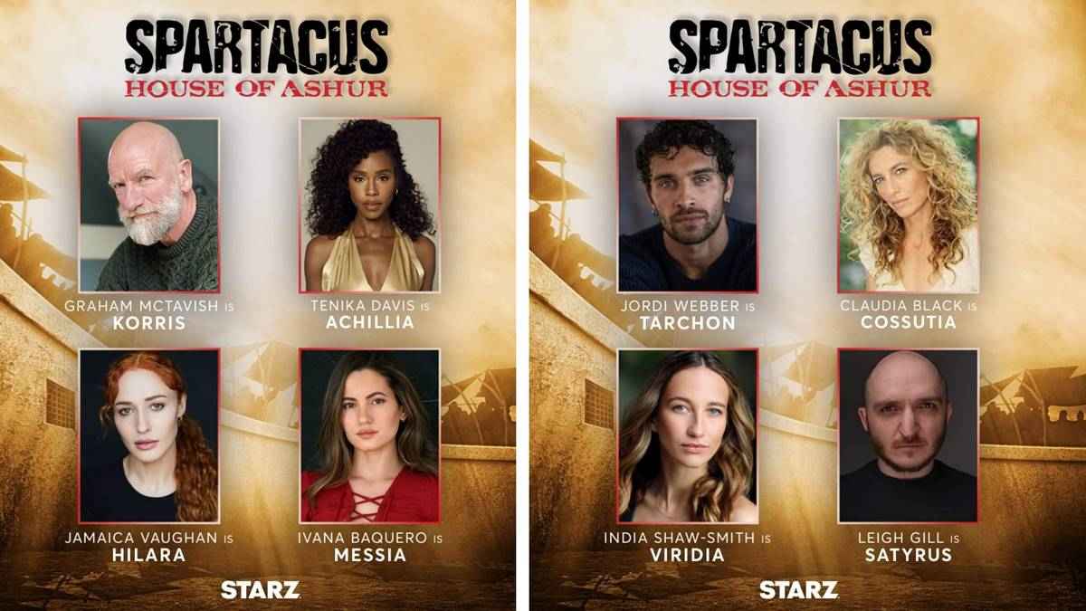 Spartacus House Of Ashur Dizisi ekimleri Ba lad 