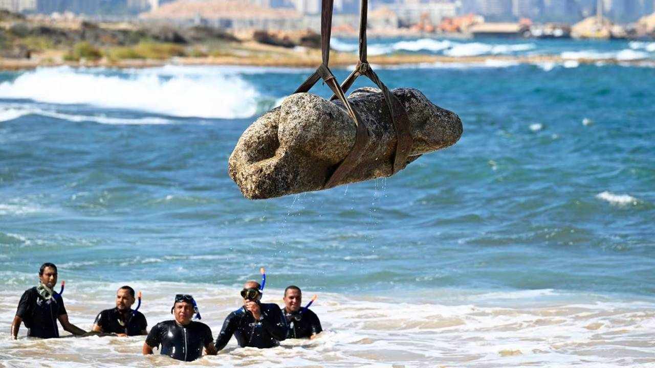 Kayıp Akdeniz Kenti Canopus Heykel