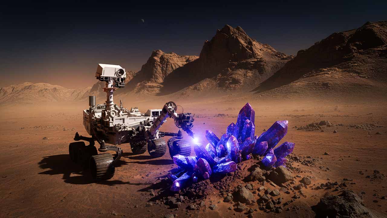 Mars'ta Dünya'da Eşi Benzeri Olmayan Yeni Bir Mineral Keşfedilmiş Olabilir