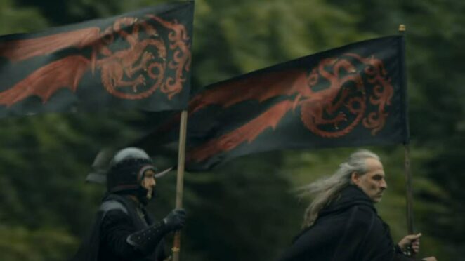A Knight of the Seven Kingdoms Dizisi Targaryen Arması - Ejderha Detayı