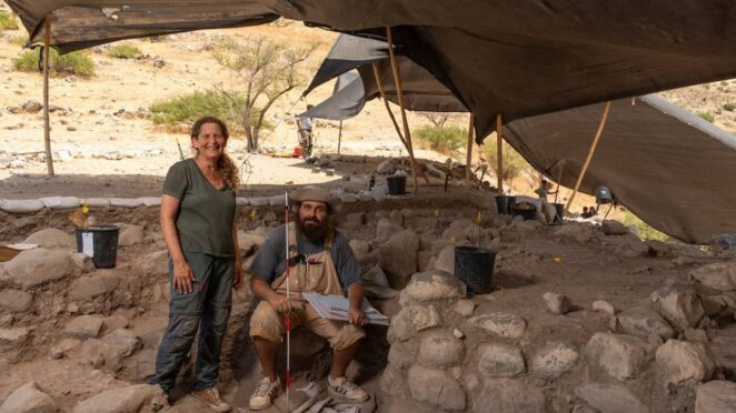 İsrail Natuf Kültürü Kadın - Kaz Çiftleşme