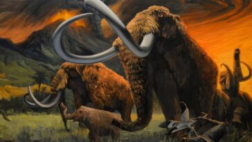 Alaska Mamut Fosil