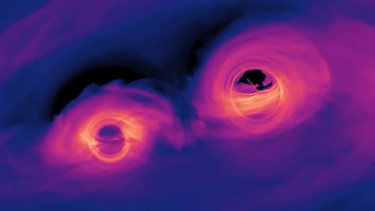 Birleşen Kara Delikler Tolkien Evreninden İlhamla Adlandırıldı 2 Süper Kütleli Kara Delik Keşif - Yüzüklerin Efendisi - Gondor Rohan