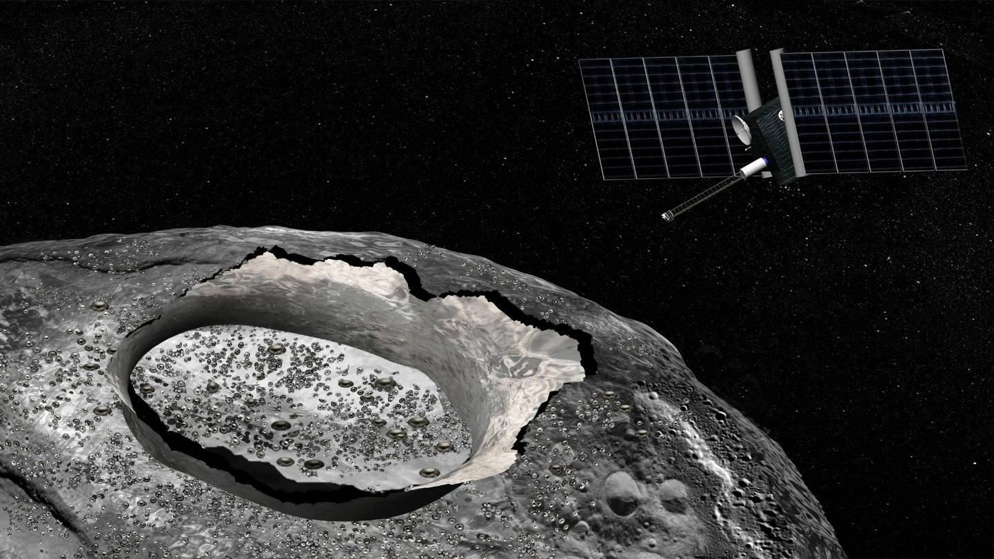 Katrilyonlarca Dolarlık Asteroidin Gizemli Kökeni Dev Kraterlerde Saklı Olabilir 5 16 Psyche Asteroidi