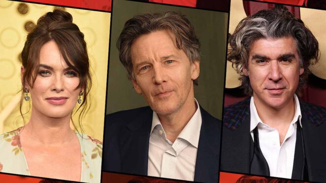 Lena Headey, Andrew McCarthy ve James Lance Wednesday 3. Sezon