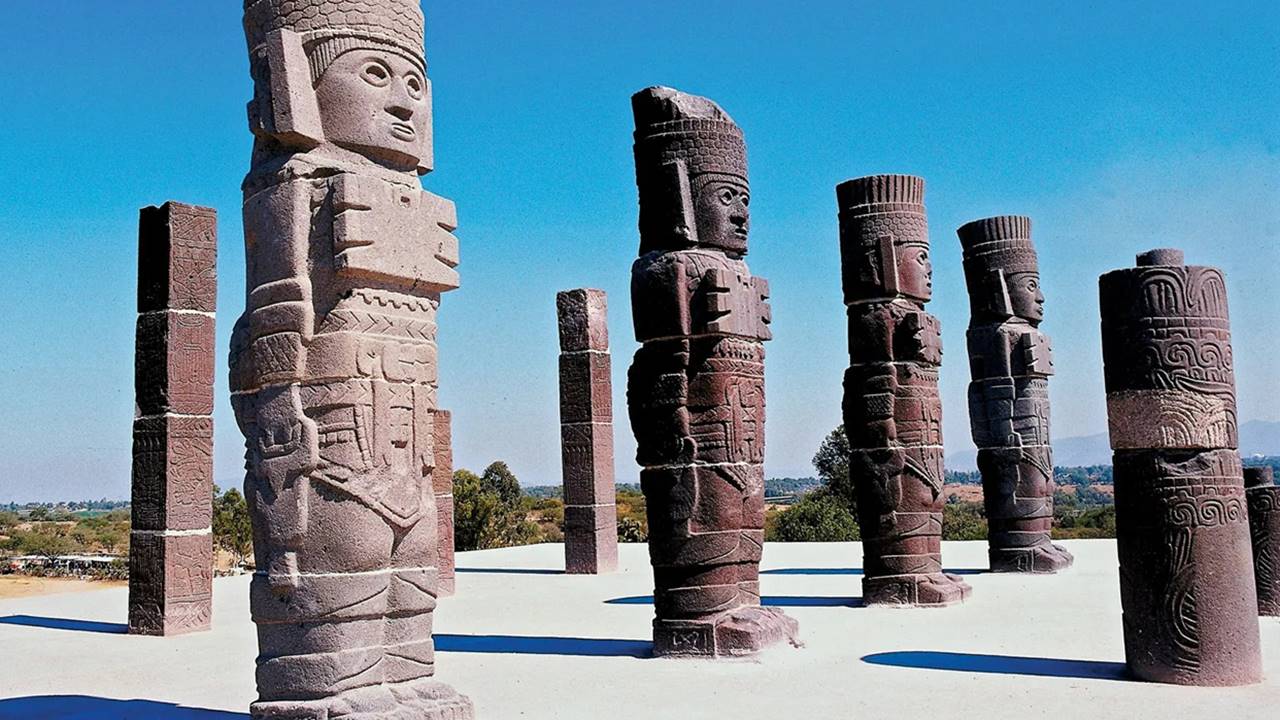 Meksika’da 1.000 Yıllık Sunak ve İnsan Kurbanı Kalıntıları Ortaya Çıkarıldı 5 Meksika - Toltek İmparatorluğu