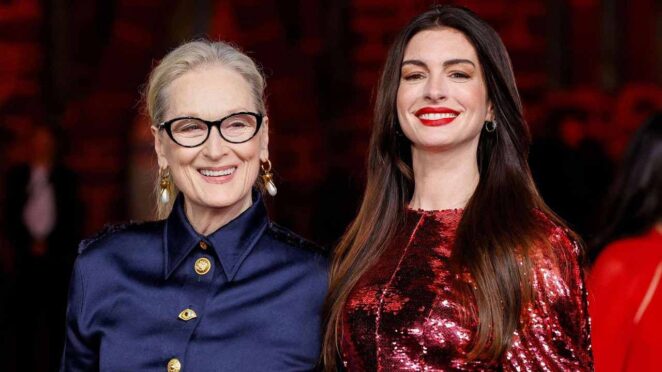 Meryl Streep ve Anne Hathaway