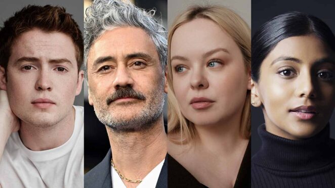 Kit Connor, Taika Waititi, Nicola Coughlan ve Charithra Chandran