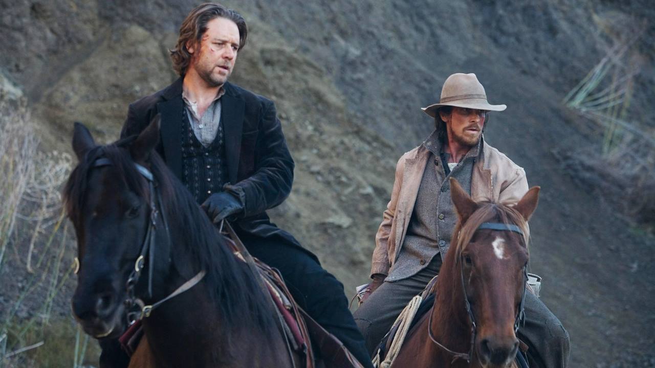 Russell Crowe ve Christian Bale’lı Epik Western Klasiği Yıllar Sonra Yeniden Zirveye Oynuyor 2 3:10 to Yuma Film Dijital İzlenme
